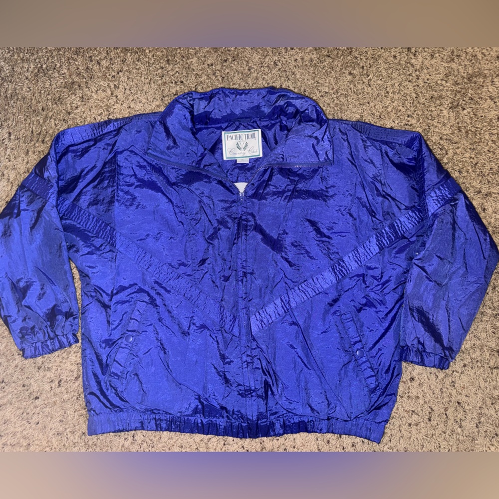 VINTAGE Pacific Trail Purple Womens Jacket size XL - Picture 2 of 16
